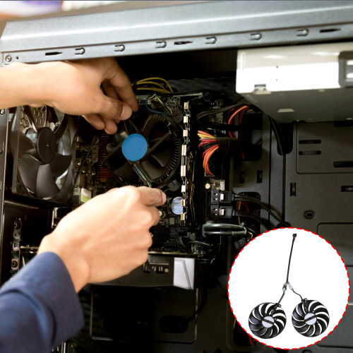 High Efficiency GPU Cooling Fan FDC10U12S9-C For RX5500XT 1