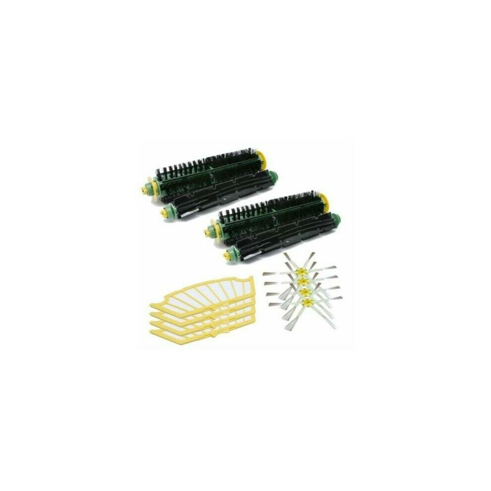 Roomba Replacement Kit Including Flexible Beater Brush & Hepa Filters, Compatible With Irobot Roomba 500 Series Models 555 560 561 562 570 581 And Oth 9148971926408