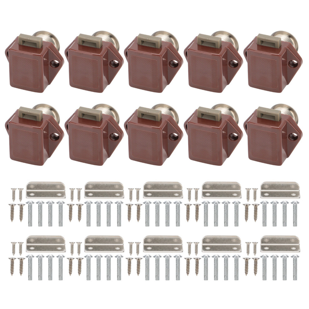 Rv Drawer Cabinet Lock, Push Button Keyless Locks For Furniture Doors, Easy Installation With Provided Screw Fittings, Durable Zinc Alloy Lock Mechani 9148971646849