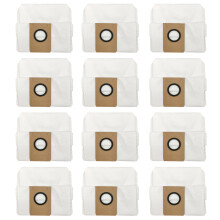 Solución inteligente para el polvo de DEEBOT X1, bolsa para polvo compatible con gran capacidad y material no tejido para Ecovacs X1Omni Turbo Plus,