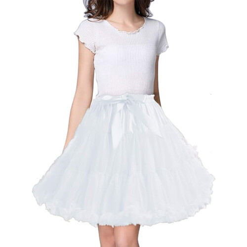 Φούστα από τούλι με φουσκωτό σιφόν, φούστα Princess Ballet Dance, επένδυση φιλική προς το 2