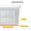 Versatile Refrigerator Storage, Clear Containers Body With Removable Colander Lid, Adjustable Foldable Partition, Stackable Food Containers for 7