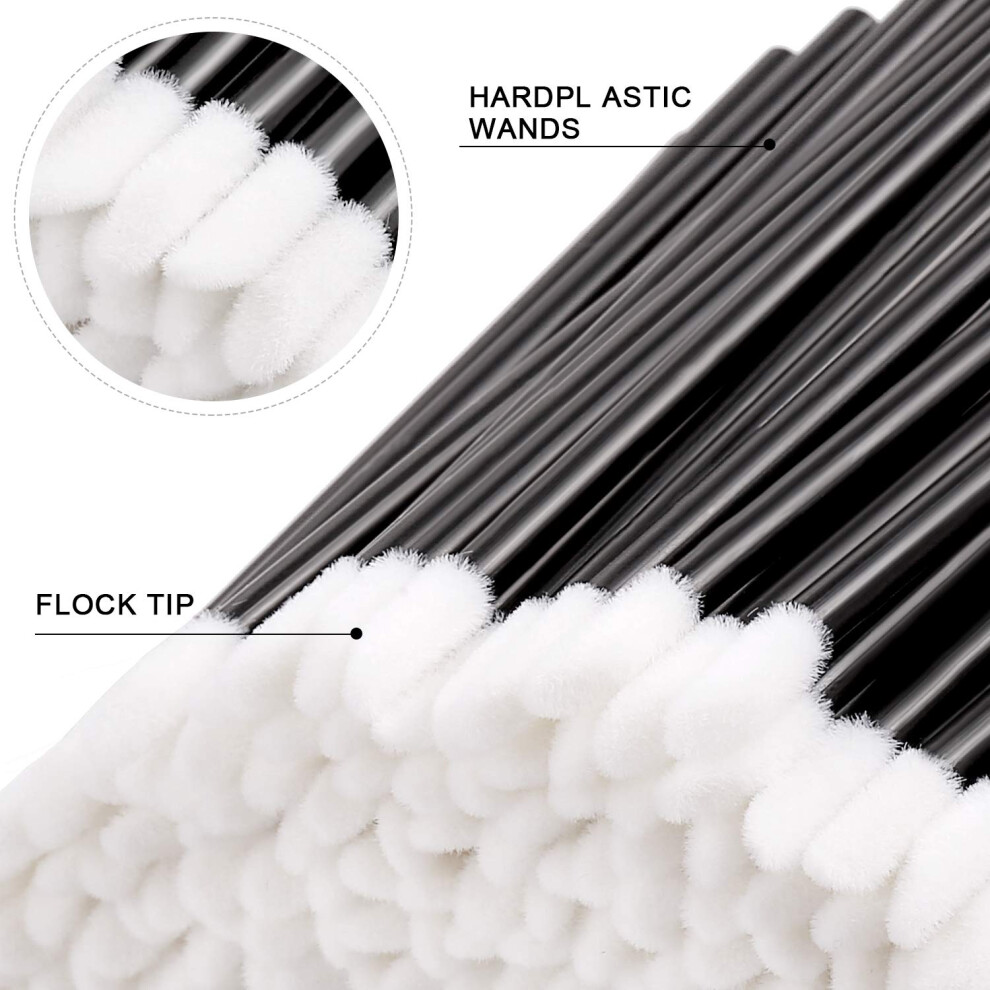 Hygiene-first Beauty, Disposable Lash Brushes For Precise Makeup Application, Eyelash Extensions Companion, Lipstick Lip Gloss Wands, Applicator