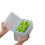 Versatile Refrigerator Storage, Clear Containers Body With Removable Colander Lid, Adjustable Foldable Partition, Stackable Food Containers for 1