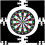 Dartboard wall protector, board ring for standardsize dartboards 4