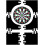 Dartboard wall protector, board ring for standardsize dartboards 3
