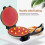 Electric Pancake Maker with DoubleSided Heating, NonStick Plate, Adjustable Temperature, 12Inch 4