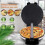Electric Pancake Maker with DoubleSided Heating, NonStick Plate, Adjustable Temperature, 12Inch 2