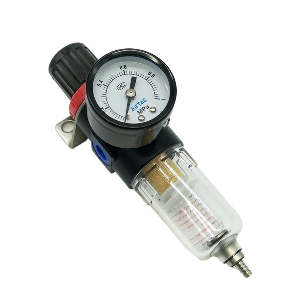 Air Filter Regulator Afr2000 G1/4 Pneumatic Compressor Inline With Gauge For Precise Pressure Control 9412369221513