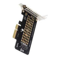 Hoge prestaties PCIE 4X naar NVME M.2-Halfhoogte onderstel