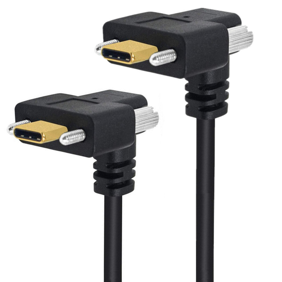 Usb C Type C Charging Cable Panel Mount Double-30Cm Right Bend 7732000460999