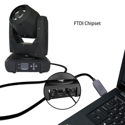 USB to DMX512 3Pin Adapter Durability  for Stage Lighting 1