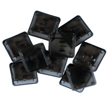 Aanpassing Keycaps in transparant zwart 1U voor G813-10 stuks
