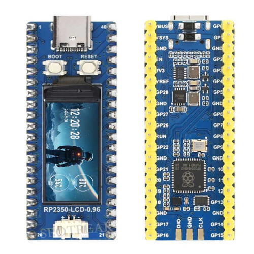 RP2350 microcontroller-ontwikkelingsbord-Niet gesoldeerd 2