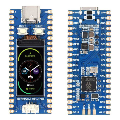 RP2350 microcontroller-ontwikkelingsbord-Niet gesoldeerd 1