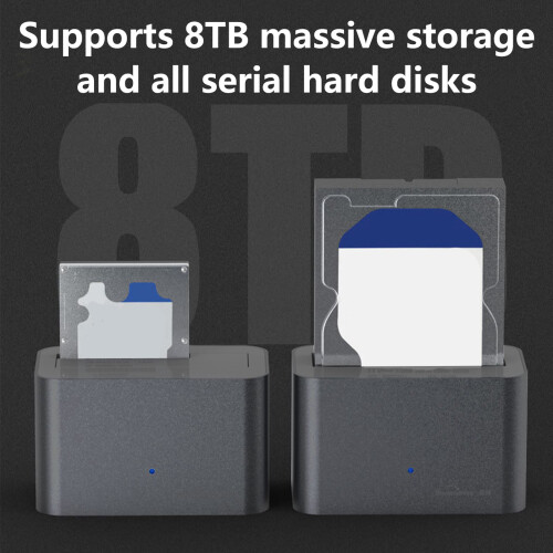 Harde schijf Dock USB3.0 Type C Solid Disk Case voor 2,5/3,5 1
