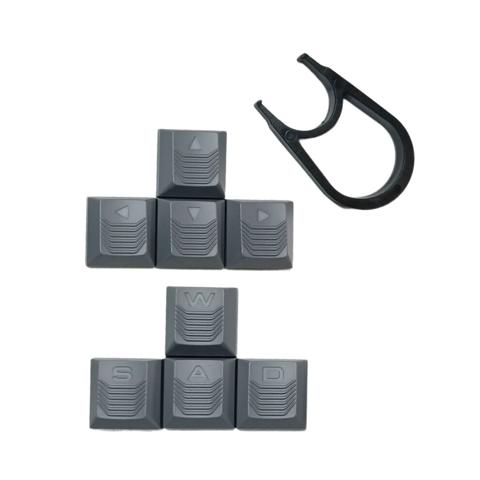 8Pcs Translucent Keycap For Wasd And Arrows Keys Improve- Gray 7732000459900