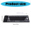 85Keys Foldable Silicone Keyboards USB Wireds Silents Key 2