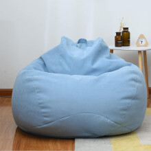 Large Bean Bag Chair Cover for Adults Teens, Breathable Polycotton, Indoor Outdoor DIY Storage