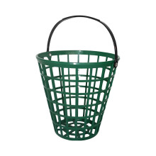 Golf ball bucket, golf range bucket, golf ball carrier, portable outdoor basket, golf accessory organizer, holds 75 balls