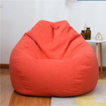 Large Bean Bag Chair Cover Without Filling for Adults, Ergonomic Highback Polycotton Indoor Outdoor