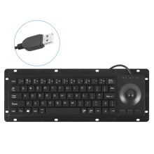 Gebruiksvriendelijke industriële USB-toetsenborden-USB-trackball