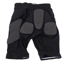 3D Padded Shorts for Skateboarding, Skiing, Bicycling with Silicone and EVA Pads