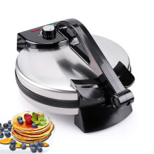 1800W Electric Crepe and Pancake Maker, 12Inch NonStick Plate with DoubleSided Heating
