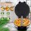 12 Inch Electric Crepe Maker with Adjustable Temperature, NonStick Surface, DoubleSided Heating 2