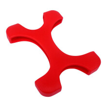 Les gaines en silicone souple pour disques durs de 2,5-cramoisi
