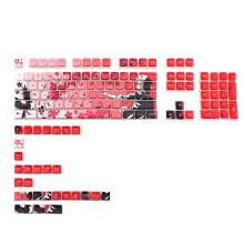 133 Key PBT Keycap Set Unique Crow Girl Comfortable 133 Key