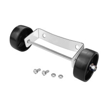 Patio Heater Wheel Kit for Easy Mobility Universal Fit Outdoor Gas Heater Replacement 20cm