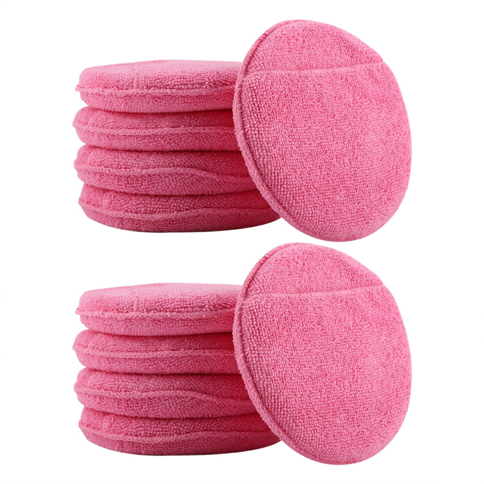 Microfiber Wax Applicator Pads For Car Cleaning, Reusable And Machine Washable Wax Pads, Polishing And Detailing Foam Pads, 5 Inch Finger Pocket Wax A 9088527593183