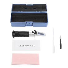 Sugar Content Tester With High Precision, Professional Portable Refractometer For Accurate Sugar Measurement In Beverages, Fruits And Juices, Automati