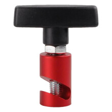 Universal Car Hood Strut Clamp Tool, Anti Slip Gas Strut Safety Holder, Aluminum Alloy Red