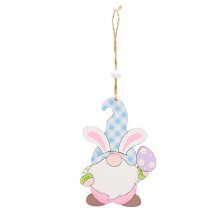 Farmhouse Wall Plaque Outdoor Solar Gnome Decor Spring Decor Gnomes With Sturdy Wooden Structure Happy Face Night Light In Rustic Style