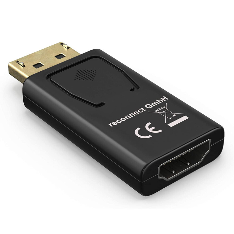 Hdmi Adapter For Display Port Devices, Seamless Integration For Desktops And Laptops 9128293400107