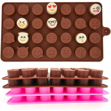 Molde para hornear dulces con infinitas posibilidades, molde de silicona resistente al calor para chocolates, caramelos duros, chicles, fudge,