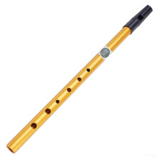 Engaging Irish Tin Whistle, designed with 6 holes for beautiful sound production (Gold C Key)