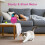 Interactive Rechargeable Irregular Auto Rotating Light Pointed 2