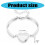 Memorial Cremation Bracelets Adjust Keepsakes Urn-Black 4