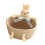 Artisanal Cotton Rope Storage Boxes Space-khaki rabbit small 1