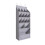 Space Saving Over Door Shoe Holder Maximized-Gray 15 grid 1 1