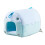 Niche à oiseaux confortable en peluche, nids chauds-Style Igloo 1