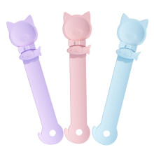 3Pieces Pet Food Squeezer Cats Treat Stick Squeezer Feeder for