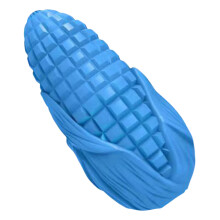 Squeaky Dog Chewing Corn Toy for Pet Teething-lake blue