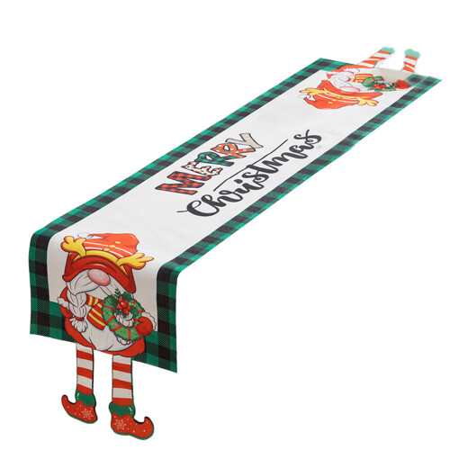 Stylish Christmas Themed Table Runner-Dwarf style table ru