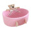 Cute Animal Pattern Storage Basket Stylish-pink bear large 1