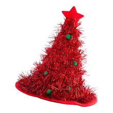 Chapeau d'arbre de noël illuminé, accessoires Photo de-Rouge