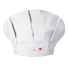 Casquettes respirantes de salon de beauté avec-broderie blanche